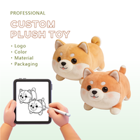 Coussin pour chien en peluche personnalisé, très demandé, rembourrage en coton PP, matière douce, jouet en peluche sur mesure