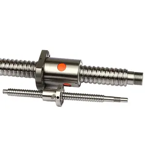 Custom High Precision 8mm To 25mm TBI Ball Lead Screw And Rod SFU 0802 For Stepper Motor