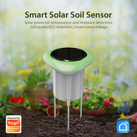 Capteur de sol sans fil à énergie solaire, détecteur d'humidité, de température et de fertilité NPK, moniteur de jardin intelligent, irrigation de serre, IP66