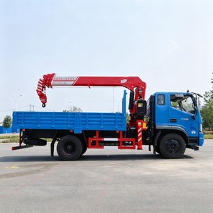 Grue télescopique montée sur camion Foton Rowor 4x2, 8 tonnes, 10 tonnes, grue de chargement pour camion à vendre - Product Image 3