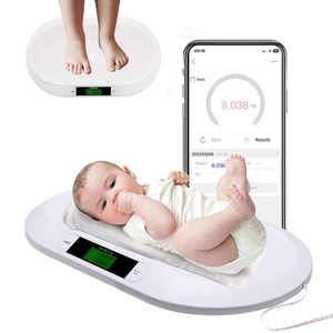 Balances électroniques et numériques 20KG 10G haute précision sans fil pour la santé et l'indication du corps pour bébé mignon OEM personnalisable LCD - Product Image 1
