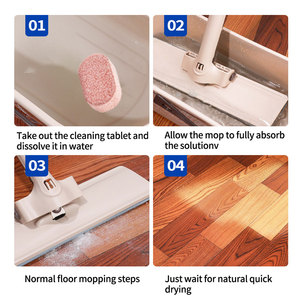 Scatola da 24 Pezzi di Pastiglie Detergenti per <span class=keywords><strong>Pavimenti</strong></span> di Alta Qualità da 7g, Pulitore per <span class=keywords><strong>Pavimenti</strong></span> in <span class=keywords><strong>Legno</strong></span> - Product Image 3