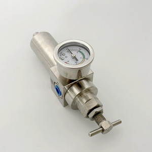 Nhiệt độ thấp ăn mòn phòng ngừa 1/4 3/8 1/2 3/4 1 inch 80bar 16bar 40bar áp lực cao bằng thép không gỉ Bộ lọc không khí điều chỉnh - Product Image 6