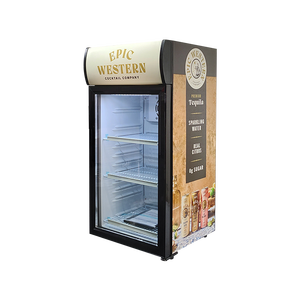 Meisda SC80B 80L réfrigérateur commercial d'affichage de boissons de bière de refroidisseur de porte en verre - Product Image 2