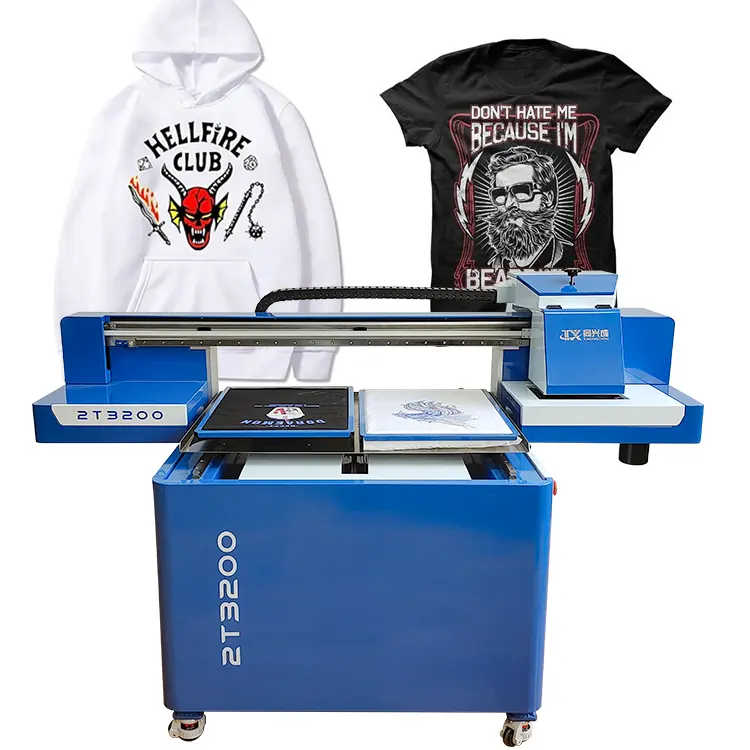 Best Selling Black Cat 3D Printer Seevles T-Shirt Pre Dampers Textile Ink For Hm1 Kiosk 7Color Dtg L1118