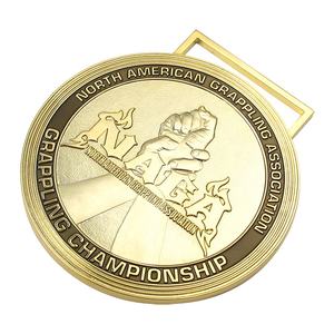 37 años de fabricante No hay medalla mínima <span class=keywords><strong>NAGA</strong></span> Orden Karate Custom Metal Blank Arts Medal - Product Image 4