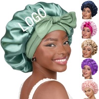 Serre-têtes à nœud papillon personnalisés de haute qualité, respirants, doux, larges et élastiques, accessoires capillaires unis pour la vente en gros