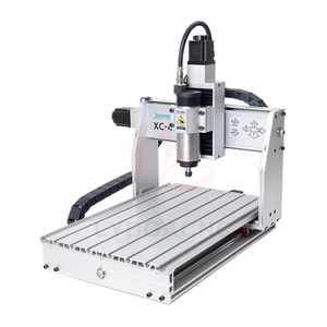 CNC gravure forage et fraiseuse routeur graveur XC-40F adapté pour l'industrie guide linéaire DSP pilote numérique 0.8KW - Product Image 3
