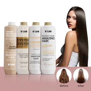 Traitement capillaire au collagène 100% sans formaldéhyde Taninoplastia Nano kératine cheveux kératine brésilienne crème lissante lissante - Product Image 1