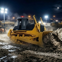 . Excavadora Hidráulica Grande SD46, Bulldozer de 54 Toneladas con 460HP de Alta Potencia para Minería y Canteras Grandes