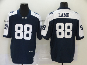 Hochwertige American-Football-Trikots # 88 LAMB Fußballtrikot für Jugendliche, Kinder, Frauen und Männer - Product Image 3