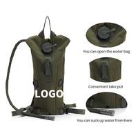 Mochila Táctica Oxford con Cierre, Estilo Moderno, Varios Colores, Alta Calidad, Impermeable, Capacidad de 3L, con Marco Interno