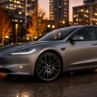 Pour Tesla Model 3 Highland 2024+ Jante en alliage 18x8.5J 5x114.3 ET38 Gris Glider 1344221-00-B Spécifications OEM