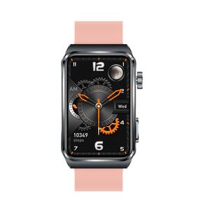 Reloj inteligente TK73 con llamadas BT, monitor de presión arterial de frecuencia cardíaca, IP68 resistente al agua, pantalla HD de 1,57 ", batería de 5-7 días - Product Image 3