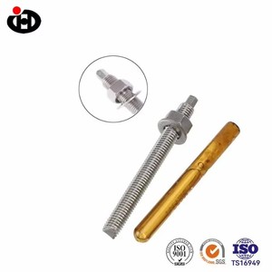 Boulon d'<span class=keywords><strong>ancrage</strong></span> chimique en acier inoxydable 304, <span class=keywords><strong>goujon</strong></span> adhésif à injection de résine pour fixation sur béton et maçonnerie - Product Image 2