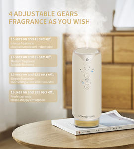 חומר נייד ללא מים חכם מפזר 650 כיסוי sqft ללא שאריות סוללה מופעל מלונות שמן חיוניים מלונות משקי בית - Product Image 5