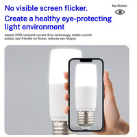 Ampoule LED Colonne 5W E27 en Aluminium, Lampe LED Maïs Blanc Chaud/Froid, Décoration Maison, Mini Taille pour Projets d'Éclairage en Gros