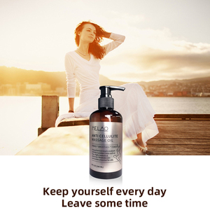 Etiqueta privada Pérdida de peso Adelgazante 240ml Aceite de masaje anticelulítico con aceites esenciales para la relajación muscular y el tejido profundo - Product Image 2