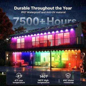 ไฟ LED พิกเซล RGBW ขนาด 30 มม. 12V แบบ Addressable มาตรฐาน IP68 สำหรับตกแต่งคริสต์มาสภายนอกอาคาร โมดูลไฟ LED จุดแสง รับประกัน 10 ปี CRI 90 - Product Image 5