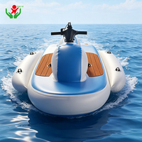 Jet ski gonflable motorisé durable, bateau électrique pour les loisirs en bord de mer