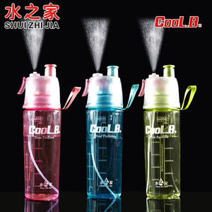 Shui Zhi Jia Sports Water Bottle 400Ml With Spray Nozzle Reusable For Outdoor Activities - Product Image 3