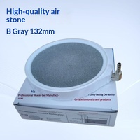 Disque en plastique rond écologique Nano Air Stone, diffuseur d'oxygène à bulles ultra-fines pour l'aération des aquariums et des bacs à poissons