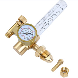 Régulateur de gaz TIG MIG Argon CO2 avec manomètre et tuyau avec débitmètre pour la gestion du gaz - Product Image 3