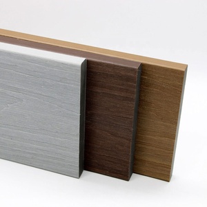 <span class=keywords><strong>Panneau</strong></span> d'extrusion platelage en <span class=keywords><strong>bois</strong></span> couverture latérale extérieure/angle de bord plancher de platelage extérieur - Product Image 6