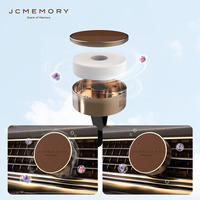 Parfum de voiture en cuir de véhicule avec logo personnalisé Parfum solide parfumé Diffuseur de parfum Clip pour évent Désodorisant de voiture en métal