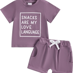 Conjuntos de Sudadera y Pantalones Deportivos Transpirables para Bebés y Niños Pequeños, Unisex - Product Image 5