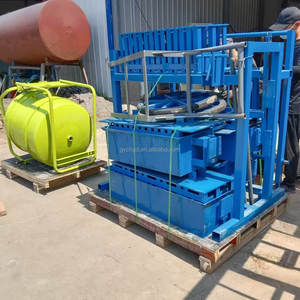 Machine manuelle de fabrication de briques à blocs creux en ciment Petite machine mobile de fabrication de briques de <span class=keywords><strong>parement</strong></span> - Product Image 6