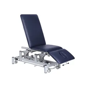 Beurmedik CE — support médical pliable, 3 sections, hauteur réglable, Table d'examen des patients, rouleau