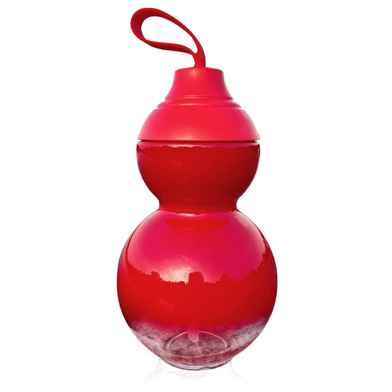 Rouge transparent avec corde