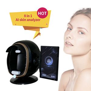 Scanner de peau 3D portable, caméra de cuir chevelu HD 15,5 pouces 32 Go, utilisation professionnelle en salon de beauté, lumière <span class=keywords><strong>blanche</strong></span>/UV/bleue/polarisée - Product Image 4