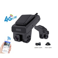 Caméra embarquée CPT Triple 4G Sim 3 canaux pour flotte, WiFi, GPS, suivi en direct, ADAS, DMS, vision nocturne, Android OS 2 Go + 32 Go, 1 an