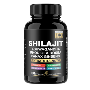 Shilajit Vàng viên nang <span class=keywords><strong>30</strong></span> đếm Ayurvedic công thức cho Mens sức sống - Product Image 1