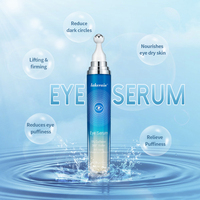 Sérum Contour des Yeux en Gros à la Caféine avec Bille Rafraîchissante – Éclaircissant, Anti-Cernes, Raffermissant et Liftant pour le Soin des Yeux