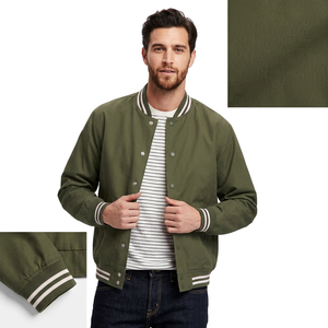 Veste de baseball pour homme de haute qualité, fabrication OEM 2024, vente en gros, veste de baseball pour homme très vendue - Product Image 1