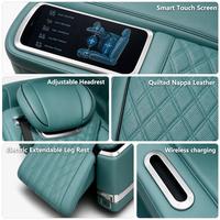 Fauteuil de capitaine électrique pivotant haut de gamme sur mesure, siège pour MPV, amélioration intérieure de van de luxe, fauteuil VIP pour voiture