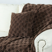 Nouveauté, couverture en fausse fourrure confortable de haute qualité, vente en gros à prix réduits, couverture super douce et luxueuse