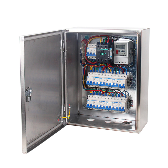 Watertight Steel High-tension 30 Pairs Telephone Distribution Panel Box Electrical Board IP65 Explosion-proof Temperature Range