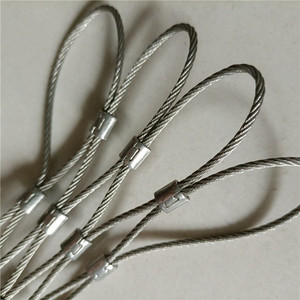 SS 304 316 paslanmaz çelik tel halat hayvanat bahçesi çit için tel örgü kuş <span class=keywords><strong>Aviary</strong></span> için esnek kablo tel netleştirme - Product Image 5