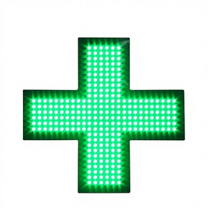 Solution d'installation directe usine, conforme CE et RoHS, pour enseigne de pharmacie, croix LED matricielle, signalétique extérieure - Product Image 5