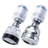 Prolongateur de pommeau de douche anti-éclaboussures avec filtre à cartouche en coton PP pour eau du robinet de dortoir, filtration à 3 étapes pour l'élimination du chlore
