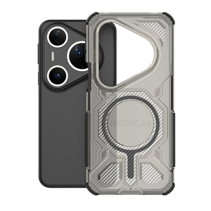 Ốp lưng điện thoại <span class=keywords><strong>Huawei</strong></span> P80 Pro Ultra trong suốt, chống sốc, thời trang, hỗ trợ sạc không dây từ tính - Product Image 1