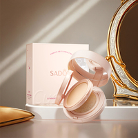 Crème BB minérale liquide personnalisée à étiquette privée 2 en 1, fond de teint, anticernes, nourrissant, hydratant, éclaircissant, coussin d'air 2