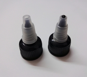 Tapa dispensadora de plástico con boquilla larga y gotero, 18/410, 20/410, 24/410, 28/410, para botella de salsa de 100 ml, a prueba de niños, para productos químicos - Product Image 4