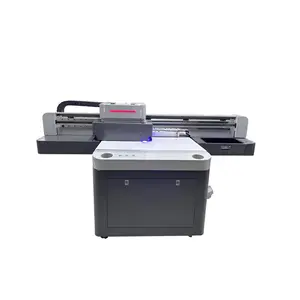 China Supplier Large Printing Uv Printer Wall Uv Ink Wall Painting Decor Printer 6090PRO Hybrid Uv Printer