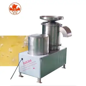 Hot Selling Small Egg Breaker Break Liquid Filter Egg Shell Crushing Machine