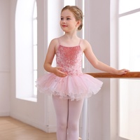 Leotardos de Ballet de diamantes de alta calidad, ropa de Ballet de baile para niños, leotardos de clase de baile, Ballet de entrenamiento para niñas